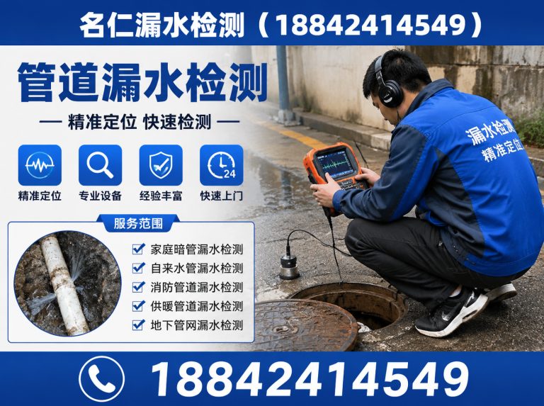 康平县名仁漏水检测展示图